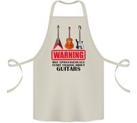 May Avvio Parlando About Chitarre Chitarrista Cotone Grembiule 100% Biologico