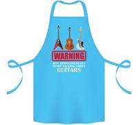 May Avvio Parlando About Chitarre Chitarrista Cotone Grembiule 100% Organic