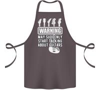 May Avvio Parlando About Chitarre Chitarrista Cotone Grembiule 100% Organico