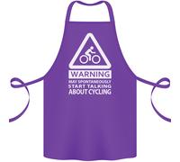 May Avvio Parlando About Ciclismo Ciclista Cotone Grembiule 100% Biologico