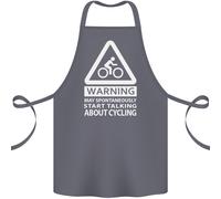 May Avvio Parlando About Ciclismo Ciclista Cotone Grembiule 100% Biologico