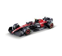 Bburago 18-38086 Modellino F1 Alfa Romeo C43 #24 Zhou ( Con Casco, Scala 1:43 )