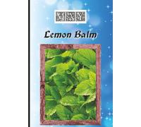 May Lemon Balm: Birthday Herb Notebook | 400 College Ruled Pages with Watermark Design | Botanical Journal & Writing Notebook | Thoughtful May Birthday Gift | 6 x 9 Inch Format