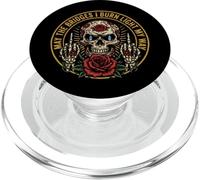May The Bridges I Burn Light My Way Funny Goth Gothic Skull PopSockets PopGrip per MagSafe