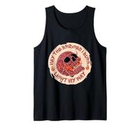 May The Bridges I Burn Light My Way Skull Gothic Graphic Canotta