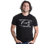 May The (F=m*DV/DT) Be with You (Che la (F=m*DV/DT) Sia con Te) - Maglietta con Formula Fisica Divertente - T-Shirt Uomo/Unisex con Stampa - Medio - M
