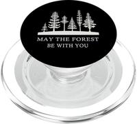 May The Forest BE with You, maglietta Nature Lover Earth Day PopSockets PopGrip per MagSafe