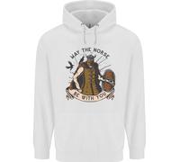 May The Norreno Be With You Divertente Viking Bambini Felpa con Cappuccio