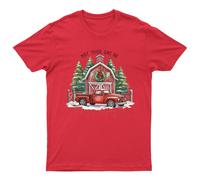 May Your Day Be T-Shirt Unisex Regalo Retrò Stagionale Divertente Natale...