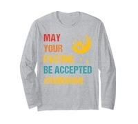 May Your Fasting Be Accepted - Ramadan Kareem Month 2026 Maglia a Manica