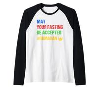 May Your Fasting Be Accepted - Ramadan Kareem Month 2026 Maglia con Maniche Raglan