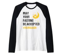 May Your Fasting Be Accepted - Ramadan Kareem Month 2026 Maglia con Maniche Raglan