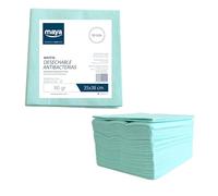Maya 07131 - Salviette antibatteriche usa e getta, 80 g/m2, 50 unità