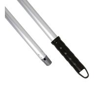 Maya Bastone in alluminio anodizzato, 1,40 m. Leggero, resistente e professionale. Manico e filettatura in polipropilene (colore nero)