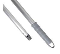 Maya Bastone in alluminio anodizzato, 1,40 m. Leggero, resistente e professionale. Manico e filettatura in polipropilene (colore grigio)