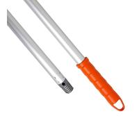 Maya Bastone in alluminio anodizzato, 1,40 m. Leggero, resistente e professionale. Manico e filettatura in polipropilene (colore arancione)