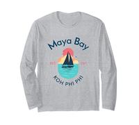 Maya bay Koh Phi Phi Thailandia Maglia a Manica