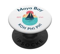 Maya Bay Koh Phi Phi Thailandia PopSockets PopGrip Adesivo