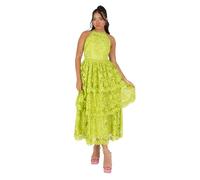 Maya Deluxe Abito da Donna Maniche Lunghe Vestito