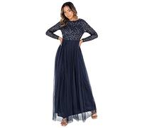 Maya Deluxe RL004-MM Vestito da Damigella d'Onore, Navy, 48 da Donna
