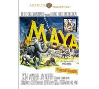 Maya (DVD) I.S. Johar Sonia Sahni Clint Walker Jay North