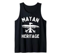 Maya Heritage Rock Painting Uccello Petroglifo Messico Yucatan Canotta