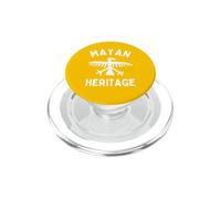 Maya Heritage Rock Painting Uccello Petroglifo Messico Yucatan PopSockets PopGrip per MagSafe