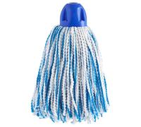MAYA LIGHT PRO Mop. Pulizia Efficace e Duratura per Superfici Lisce. 100% Microfibra. Super Assorbente e Facile da Strizzare. Filo Universale. Confezione da 1 Mop (Blu)