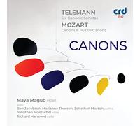 Georg Philipp Tele Telemann: Six Canonic Sonatas/Mozart: Canons & Puzzle Ca (CD)