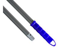Maya Manico GRAFINOX. Speciale anticorrosione. 1,40 m di acciaio resistente. Filettatura universale e maniglia con foro per appenderlo. (Blu)