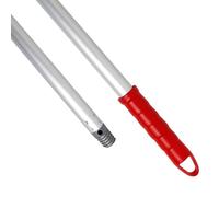 Maya Manico GRAFINOX. Speciale anticorrosione. 1,40 m di acciaio resistente. Filettatura universale e maniglia con foro per appenderlo. (Rosso)