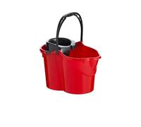 Maya Professional Tools 09050-R - Secchio con strizzatore ovale, 15 l, colore: rosso