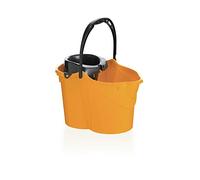 Maya Professional Tools - Mod. 09050 - Secchio con Strizzatore Ovale, Capienza: 15 L - Colore: Arancio