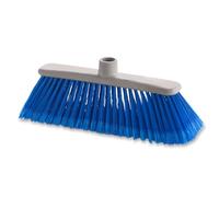 MAYA Scopa CARLINA. 100% Reciclata. Ideale per una Pulizia Efficace di Tutti i Tipi di Pavimenti. Attacco Universale. (Blu)