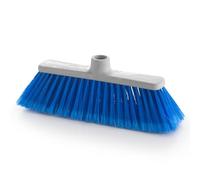 MAYA Scopa papavero. Spazzata morbida ed efficiente per interni. Design leggero e resistente. (Blu)