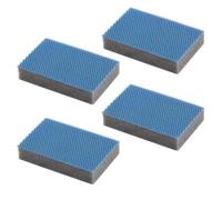 MAYA Spugna EVO Professional XL. Tutte le Superfici. Pulisce senza Graffiare. Non Lascia Residui di Fibre. Lavabile in Lavatrice. Dimensioni 9x13,5x2,6 cm. Confezione da 4 Unità (Blu)