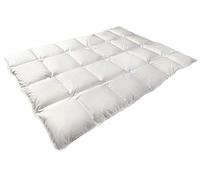 Mayaadi Home Piumino caldo, 155 x 220 cm, piumino da 2200 g, 70% piumino d'oca, 30% piume | 100% cotone naturale | Made in Europe | Trapunta adatta a persone allergiche | HS85