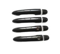 MAYANGYANG Maniglia Portiera Adatta all'utilizzo for Renault Megane 2 II Mk2 Accessori manico for for manici for rivestimenti coperte for imitazioni in plastica in fibra di carbonio(K2)