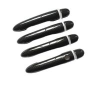 MAYANGYANG Maniglia Portiera Adatta all'utilizzo for Renault Megane 2 II Mk2 Accessori manico for for manici for rivestimenti coperte for imitazioni in plastica in fibra di carbonio(K1)