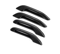 MAYANGYANG Maniglia Portiera Porta della maniglia Coperchio di copertura Utilizzo for Tesla Modello 3 Y 2021 AVANI ANTIFLEZIONE ATTIVE AVOLO RIMPIO ACCESSIONI ACCESSA(4PCS carbon)