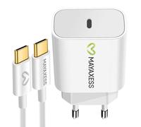 Mayaxess, Caricatore da parete per iPhone 17 Pro Max 20W + Cavo USB-C da 1 m