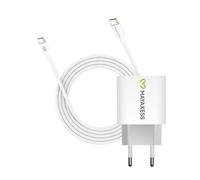 Mayaxess, Caricatore da parete per Pixel 6a 20W + Cavo USB-C 1m, Bianco