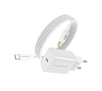 Mayaxess, Caricatore da parete per Xiaomi 15 Pro 20W + Cavo USB-C 1m, Bianco