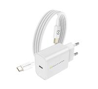Mayaxess, Caricatore da parete per Xiaomi 15 Ultra 20W + Cavo USB-C 1m, Bianco