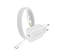 Mayaxess, Caricatore da parete per Xiaomi 15T 20W + Cavo USB-C 1m, Bianco