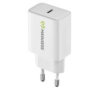 Mayaxess, Caricatore per Galaxy S25 Ultra USB-C 20W Rapido, Bianco