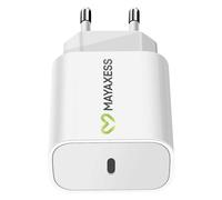 Mayaxess, Caricatore per Google Pixel 10 Pro USB-C 20W Rapido, Bianco