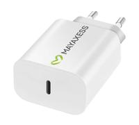 Mayaxess, Caricatore Rapido per Galaxy S25 Edge USB-C 20W, Bianco