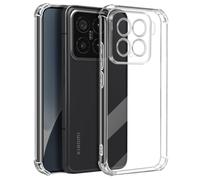 Mayaxess Cover Anti-shock per Xiaomi 15 Angoli rinforzati, Trasparente