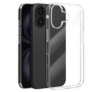 Mayaxess Cover per iPhone 16 Flessibilità e migliore protezione, Trasparente